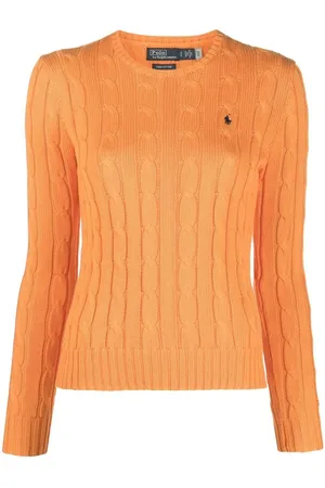 Ralph Lauren Kabelstrikket Polo Pony trøje