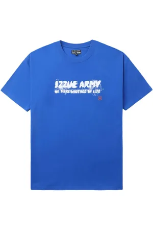 Izzue T-shirt med logotryk