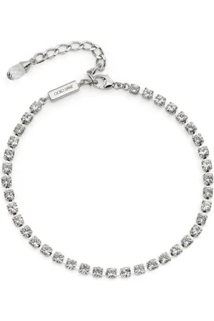 Jimmy Choo Krystaludsmykket Saeda ankelrem