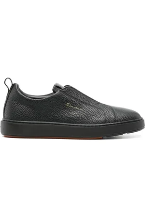 santoni Slip-on sneakers i læder