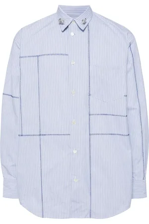 DOUBLET Stribet skjorte