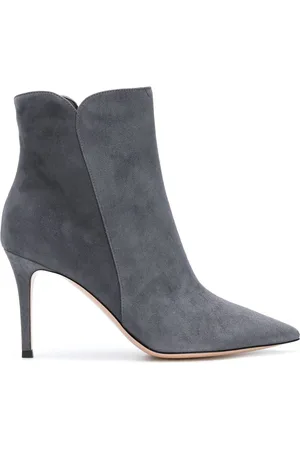 Gianvito Rossi Levy 85mm ankelstøvler i ruskind