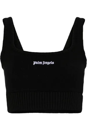 Palm Angels Tanktop med broderet logo