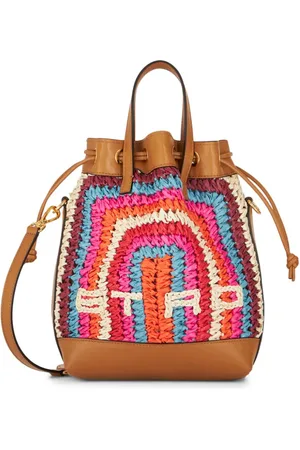 Etro Hæklet tote med logodetalje