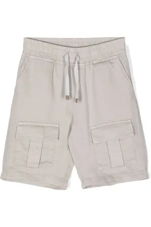 ELEVENTY Cargo-shorts med logomærke