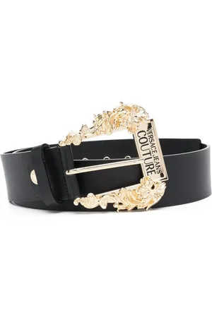 VERSACE Bælte med udsmykket spænde og logo
