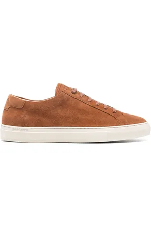 Ralph Lauren Jermain Lux sneakers i ruskind