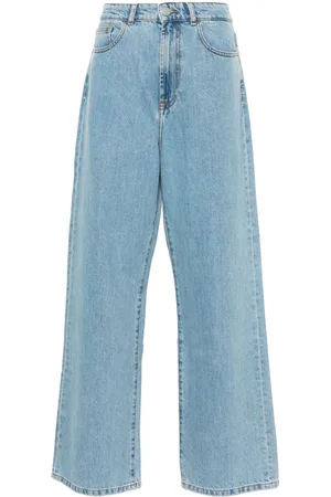 Rohe Lavtaljede jeans med brede ben