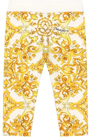 Dolce & Gabbana Leggings med Majolica-tryk