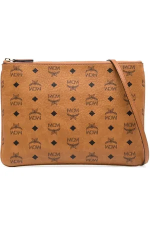 MCM Visetos crossbody-taske med logotryk
