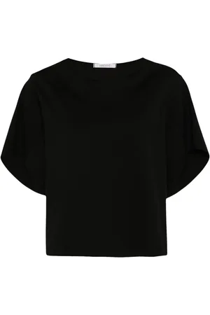 TRANSIT Kortærmet T-shirt med bådudskæring
