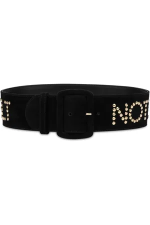 Moschino Bælte med spænde og nitter