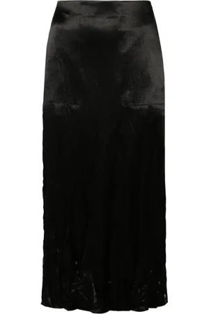 Sportmax Mellemlang nederdel i satin