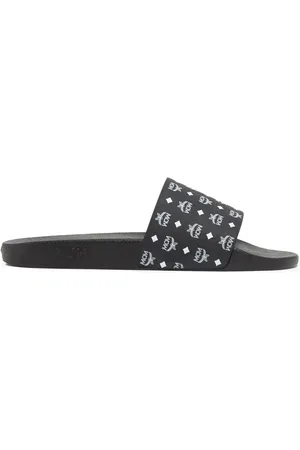 MCM Sandaler med én rem og logotryk