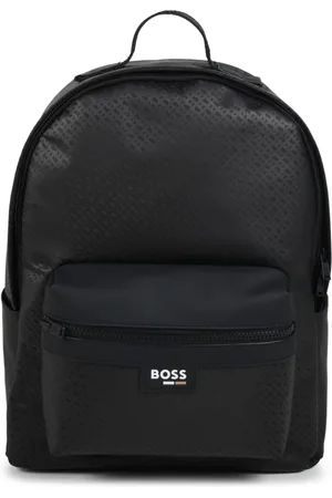 HUGO BOSS Rygsæk med monogram-mønster