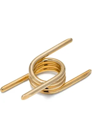 AMBUSH Guldbelagt vikle-ring