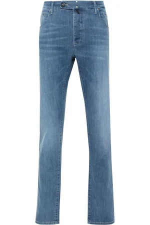 Incotex Jeans med logomærke og smalle ben