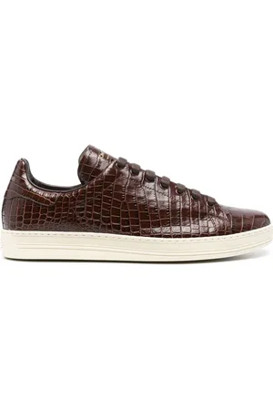 Tom Ford Krokodilleprægede sneakers