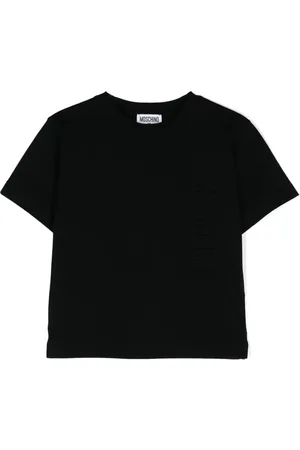 Moschino T-shirt med præget logo