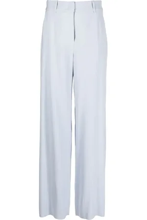 Emporio Armani Højtaljede palazzo-bukser