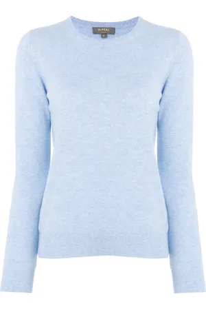 N.PEAL Crew neck cashmere sweater