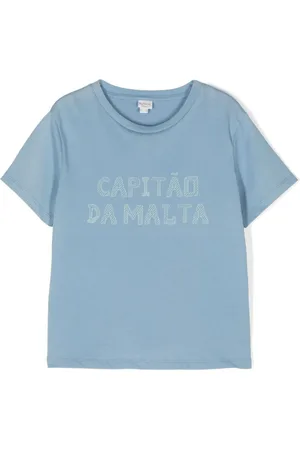 KNOT T-shirt med Capitão-tryk