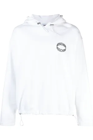 Moschino Sweatshirt med logoapplikation