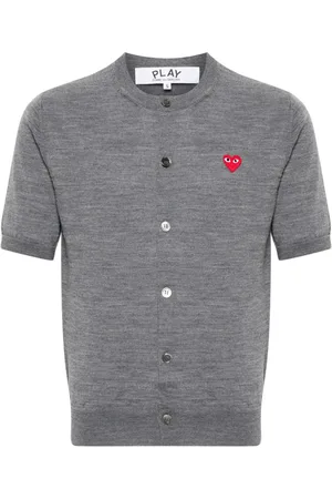 Comme des Garçons Cardigan med hjertemærke