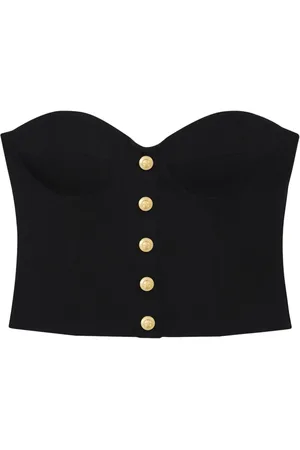 ANINE BING Jennifer top i korset-stil