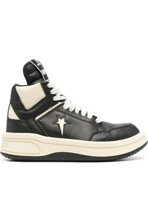 Rick Owens X DRKSHDW Turbowpn sneakers i læder