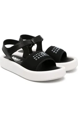 Maison Margiela Sandaler med burrelukning og nummertryk