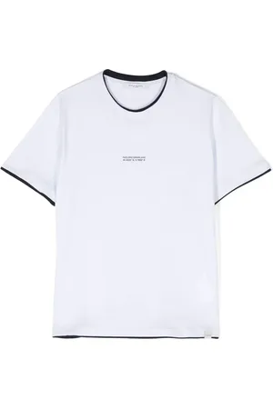 Paolo Pecora T-shirt med kontrastkant