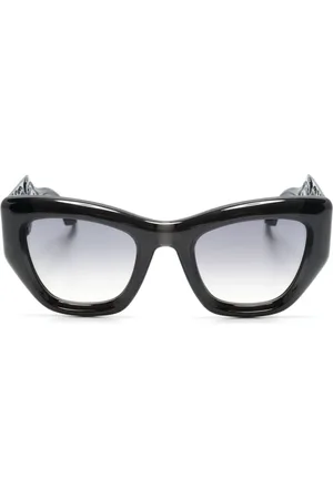 Etro Cat eye-solbriller med graveret logo