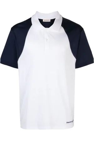Alexander McQueen Polo med broderet logo