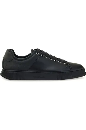 Salvatore Ferragamo Sneakers i læder med paneler