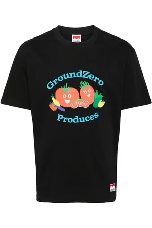 Ground Zero T-shirt med grafisk tryk
