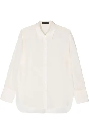 Joseph Joe silkeskjorte i crepe-de-chine