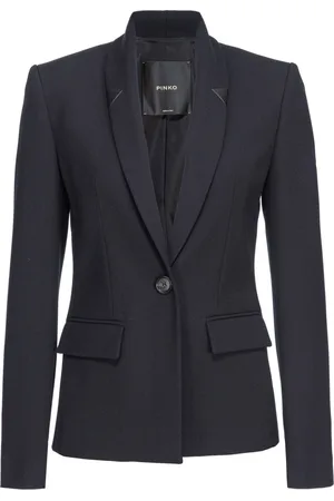 Pinko Blazer twill med sjalsrevers