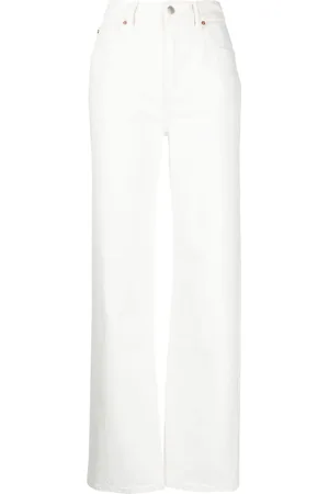 Alexander Wang Jeans med lige ben og mellemhøj talje