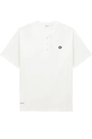 Chocoolate Henley T-shirt med logomærke