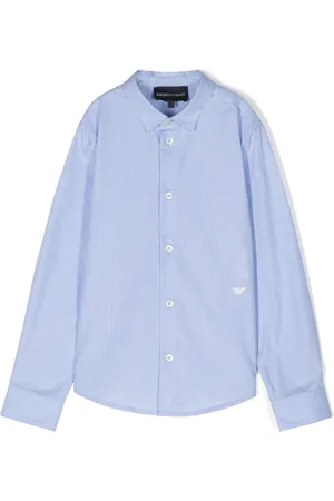 Emporio Armani Skjorte med broderet logo