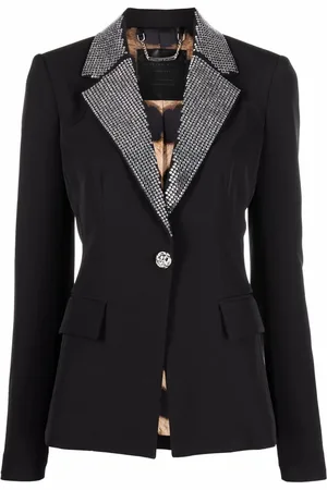 Philipp Plein Blazer med krystaludsmykning
