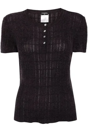 CHANEL Strikket top fra 2001