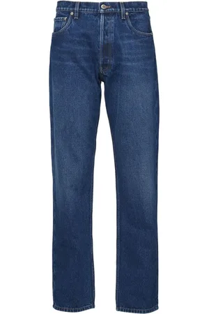 Prada Jeans med lige ben og logoplade