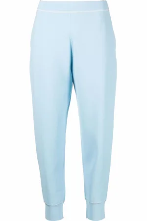 Stella McCartney Cropped bukser med tilspidsede ben