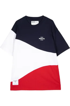 Izzue X Neighborhood T-shirt med colourblocking