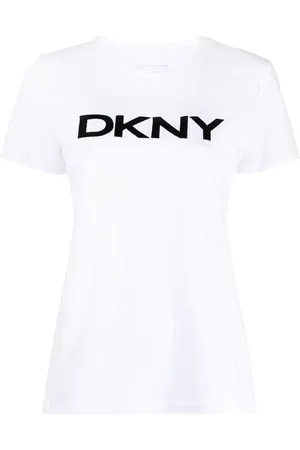 DKNY T-shirt med logotryk