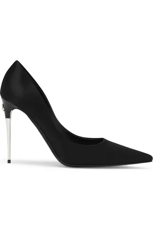 Dolce & Gabbana 105 mm læderpumps med spids tå