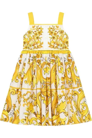 Dolce & Gabbana Kjole med Majolica-tryk