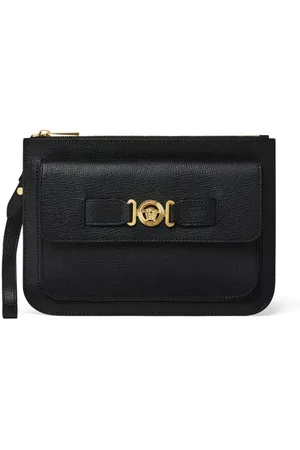 VERSACE Medusa Biggie læderclutch